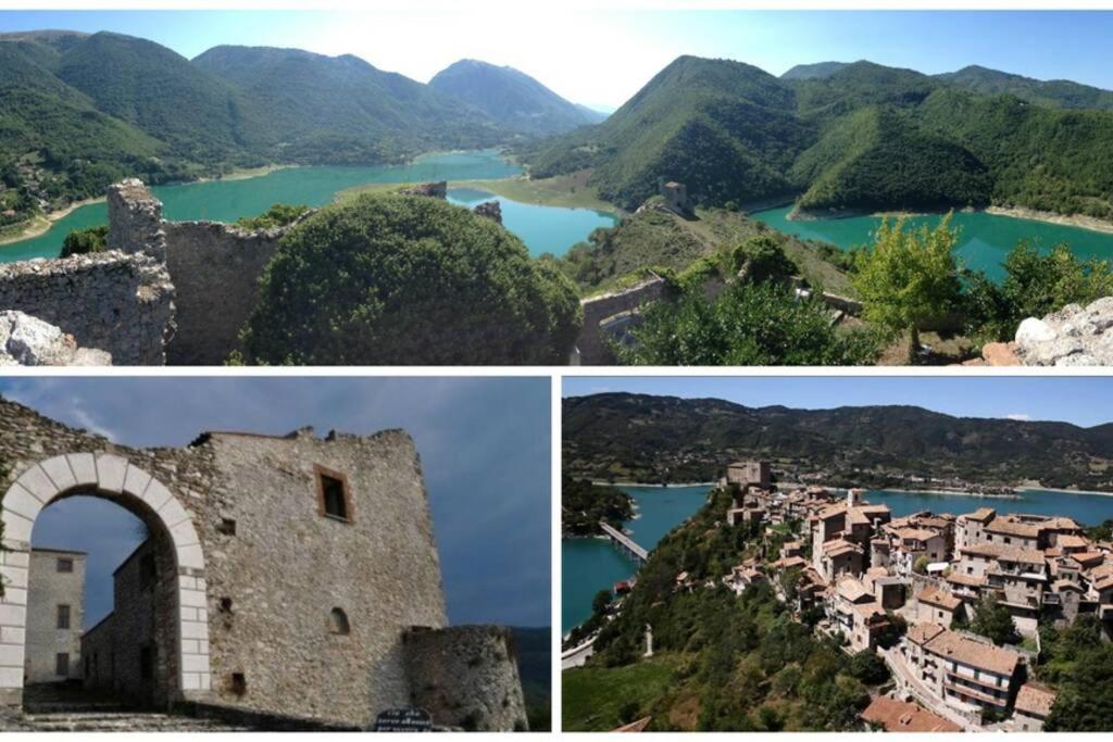 Stanza Con Terrazzo Vista Lago - Lakeholiday Castel di Tora Exteriér fotografie